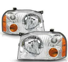 Cargar imagen en el visor de la galería, 2001-2004 NISSAN FRONTIER PAR FOCOS FONDO CROMADO ( CHOFER &amp; PASAJERO) - PAL Auto Parts
