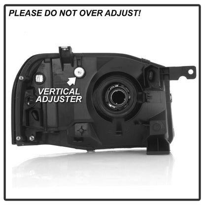 2001-2004 NISSAN FRONTIER PAR FOCOS FONDO CROMADO ( CHOFER & PASAJERO) - PAL Auto Parts