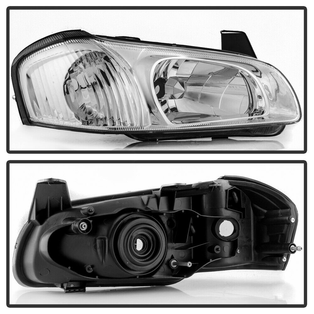 2000-2001 NISSAN MAXIMA JDM PAR FOCOS FONDO CROMADO ( CHOFER & PASAJERO) - PAL Auto Parts