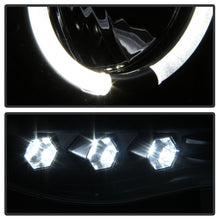 Cargar imagen en el visor de la galería, 2002-2005 DODGE RAM 1500/2500/3500 PAR FOCOS FONDO NEGRO LED HALO Projector (CHOFER &amp; PASAJERO) - PAL Auto Parts
