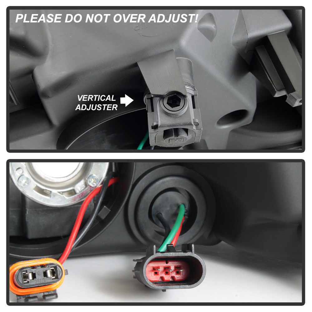 2009-2018 DODGE RAM 1500 2500 3500 PAR FOCOS FONDO CROMADO QUAD STYLE (CHOFER & PASAJERO) - PAL Auto Parts
