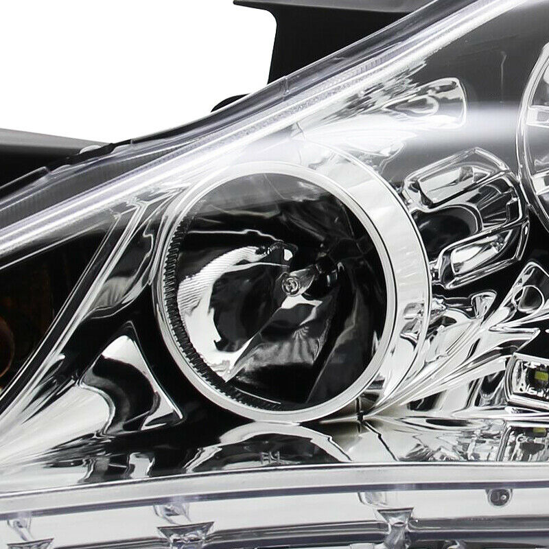 2011-2014 HYUNDAI SONATA PAR FOCOS FONDO CROMADO LED (CHOFER & PASAJERO) - PAL Auto Parts