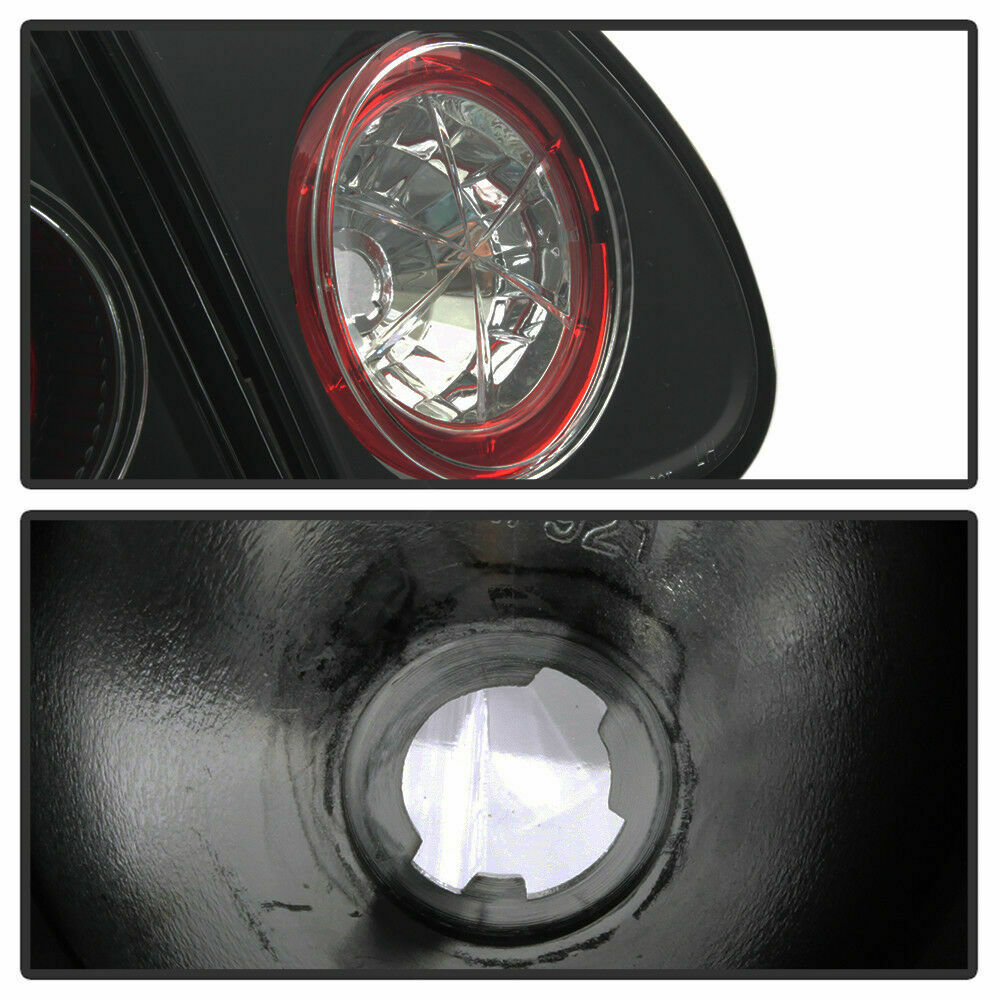 2003-2008 TOYOTA COROLLA PAR FOCOS TRASEROS FONDO NEGRO (CHOFER & PASAJERO) - PAL Auto Parts