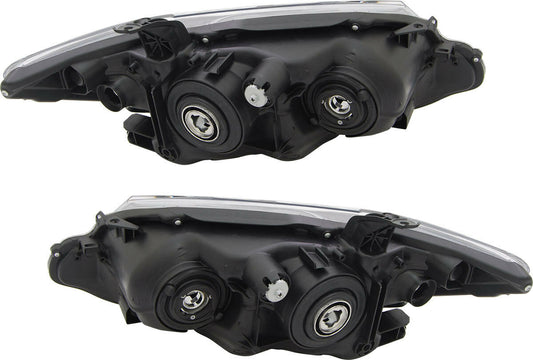 2011-2013 SCION TC PAR FOCOS FONDO NEGRO (CHOFER & PASAJERO) - PAL Auto Parts