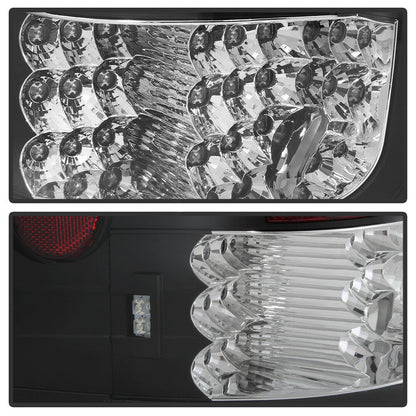 1997-2003 FORD F-150 FLARESIDE PAR FOCOS LED FONDO NEGRO (CHOFER & PASAJERO) - PAL Auto Parts