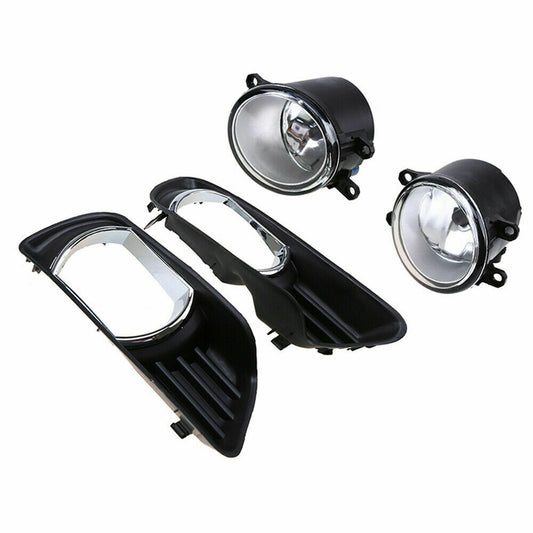 2007-2009 TOYOTA CAMRY PAR FOCOS FOG LIGHTS FONDO CROMADO (CHOFER & PASAJERO) - PAL Auto Parts