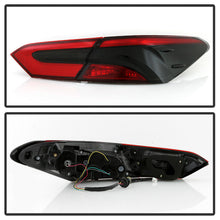 Cargar imagen en el visor de la galería, 2018-2019 TOYOTA CAMRY PAR FOCOS TRASEROS FONDO RED SMOKED (CHOFER &amp; PASAJERO) - PAL Auto Parts
