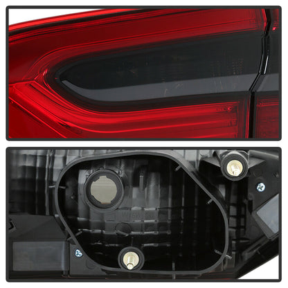2018-2019 TOYOTA CAMRY PAR FOCOS TRASEROS FONDO RED SMOKED (CHOFER & PASAJERO) - PAL Auto Parts