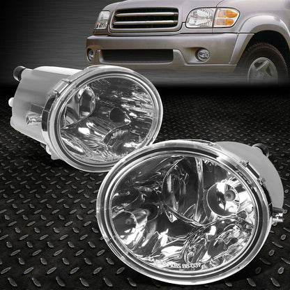 2000-2006 TOYOTA TUNDRA PAR FOCOS FOG LIGHTS FONDO CROMADO (CHOFER & PASAJERO) - PAL Auto Parts