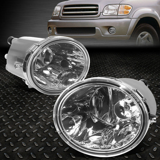 2000-2006 TOYOTA TUNDRA PAR FOCOS FOG LIGHTS FONDO CROMADO (CHOFER & PASAJERO) - PAL Auto Parts