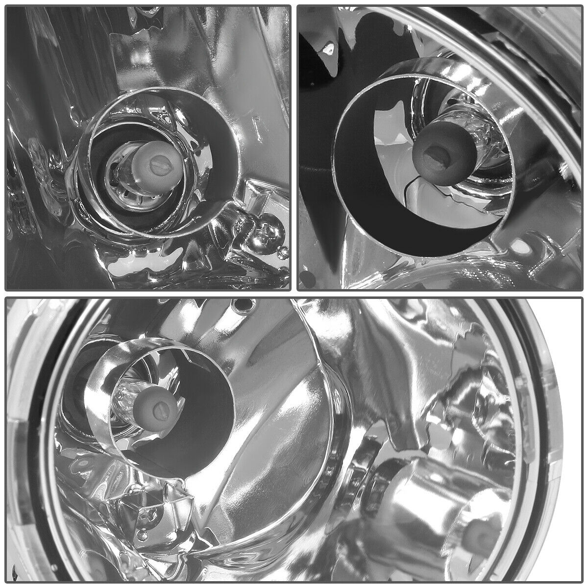 2000-2006 TOYOTA TUNDRA PAR FOCOS FOG LIGHTS FONDO CROMADO (CHOFER & PASAJERO) - PAL Auto Parts