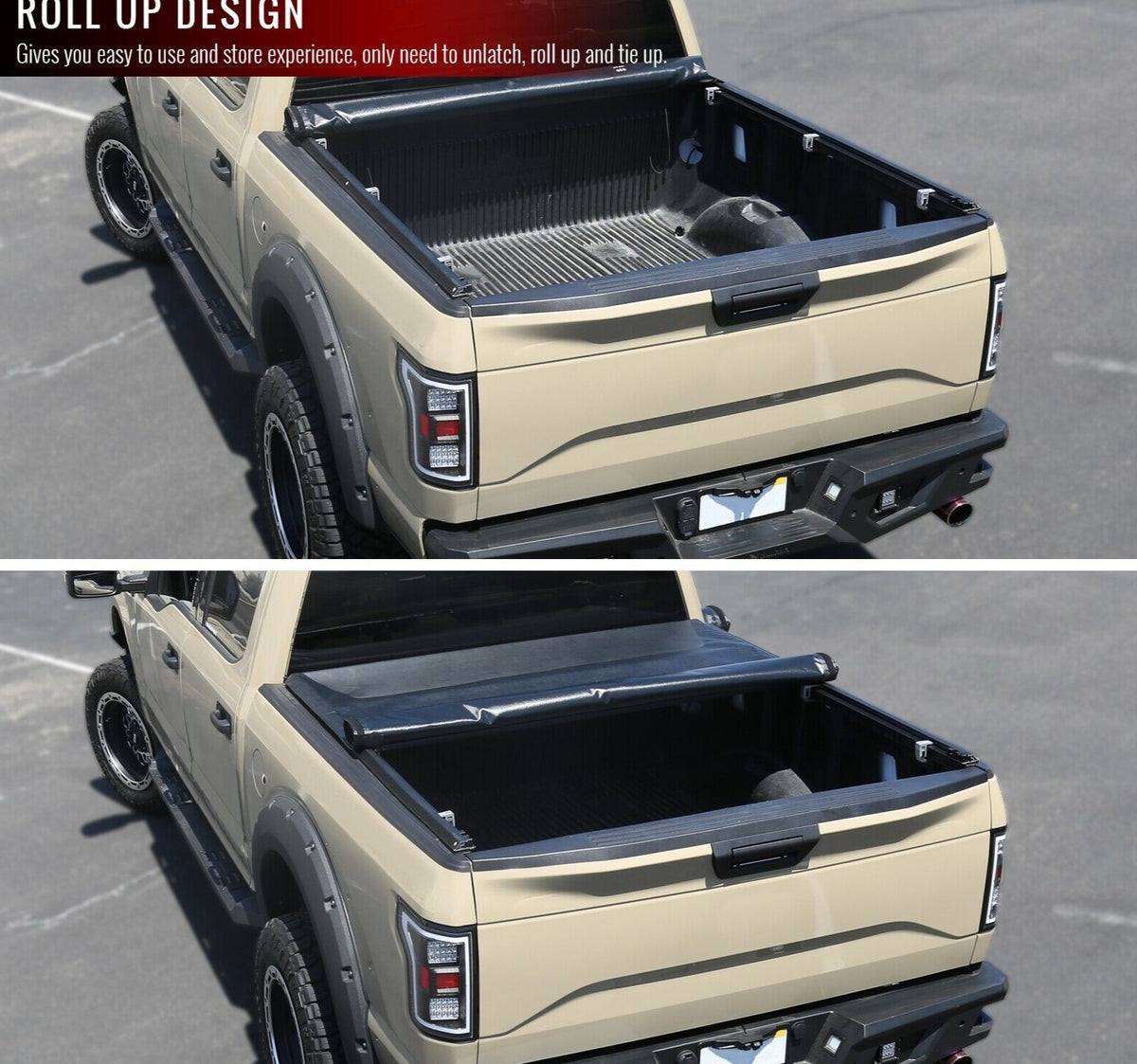 2000-2006 TOYOTA TUNDRA 6.5" FT TOLDO TAPA CAJON DURA COLOR NEGRO 5FT - PAL Auto Parts