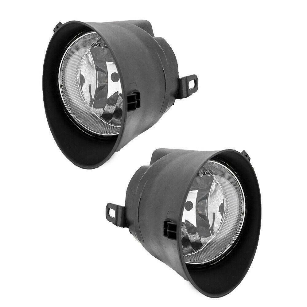 2007-2013 TOYOTA TUNDRA PAR FOCOS FOG LIGHTS FONDO CROMADO (CHOFER & PASAJERO) - PAL Auto Parts