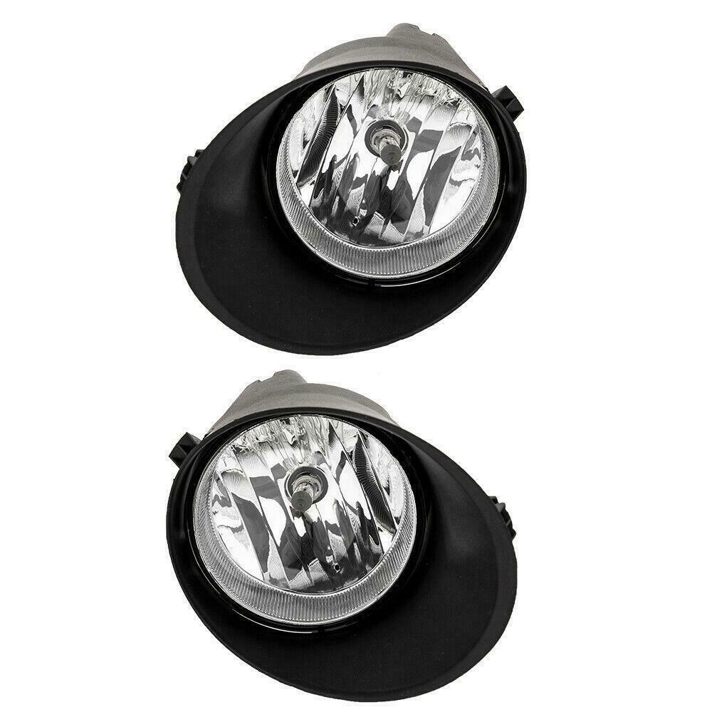 2007-2013 TOYOTA TUNDRA PAR FOCOS FOG LIGHTS FONDO CROMADO (CHOFER & PASAJERO) - PAL Auto Parts