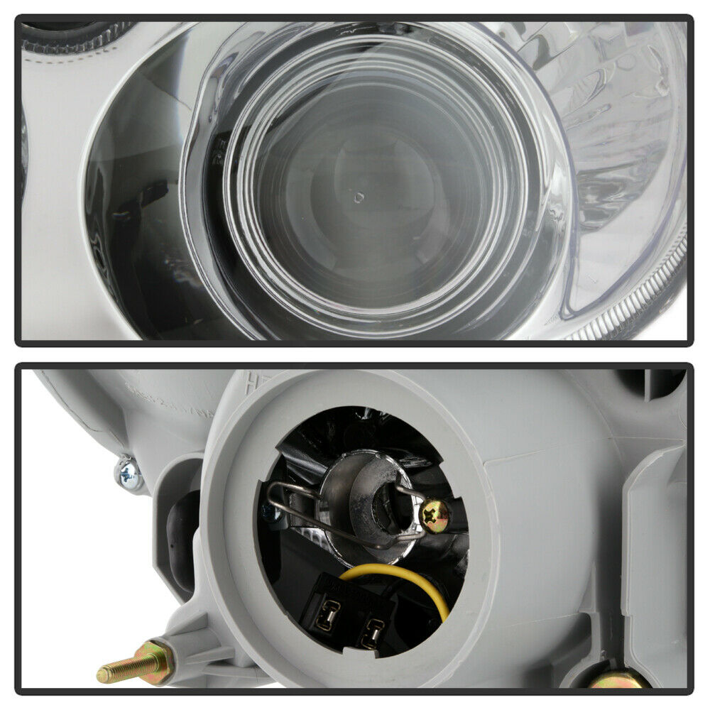 2002-2005 Hyundai Sonata Par Focos Fondo Cromado (Chofer & Pasajero) - PAL Auto Parts