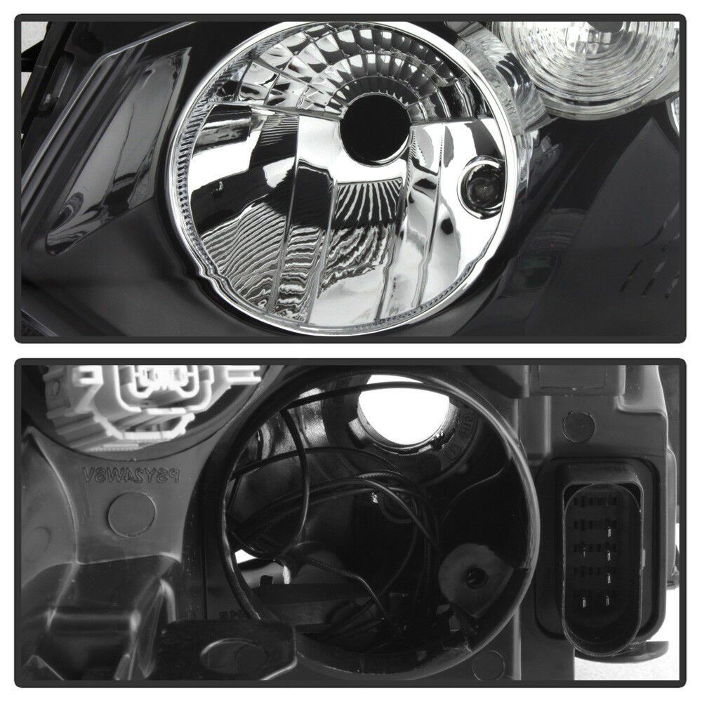 2010-2014 Volskagen Golf/Jetta Par Focos Fondo Cromado(Chofer & Pasajero) - PAL Auto Parts