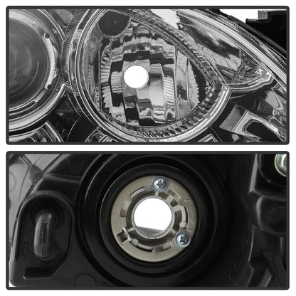 2004-2009 Mazda 3 Par Focos Fondo Cromado ( Chofer & Pasajero) - PAL Auto Parts