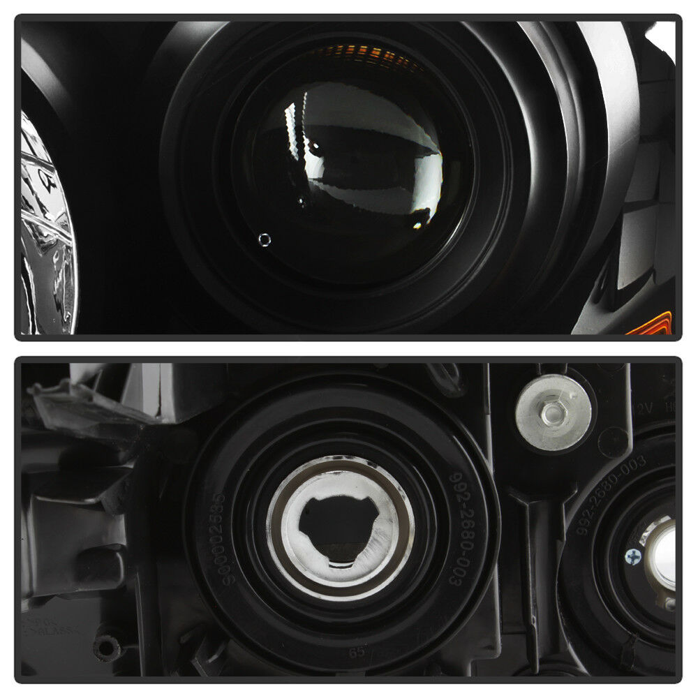 2010-2013 Mazda 3 Par Focos Fondo Negro ( Chofer & Pasajero) - PAL Auto Parts