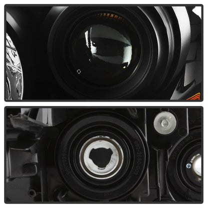 2010-2013 Mazda 3 Par Focos Fondo Negro ( Chofer & Pasajero) - PAL Auto Parts