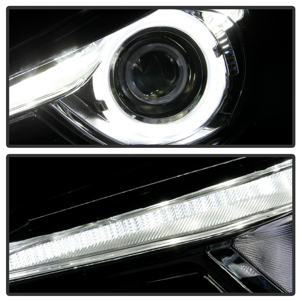 2014-2016 Mazda 3 Par Focos Fondo Negro Halogen LED TUBE ( Chofer & Pasajero) - PAL Auto Parts