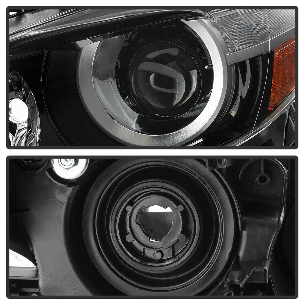 2017-2018 Mazda 3 Par Focos Fondo Negro Halogen ( Chofer & Pasajero) - PAL Auto Parts