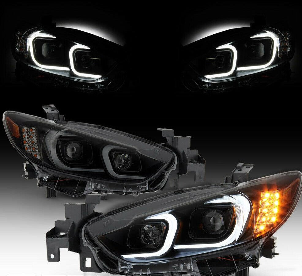 2014-2017 Mazda 6 Par Focos Fondo HUMO LED TUBE ( Chofer & Pasajero) - PAL Auto Parts