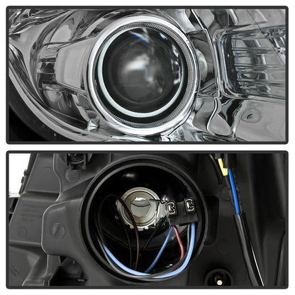 2011-2015 Ford Explorer Par Focos Fondo Cromado (Chofer & Pasajero) - PAL Auto Parts