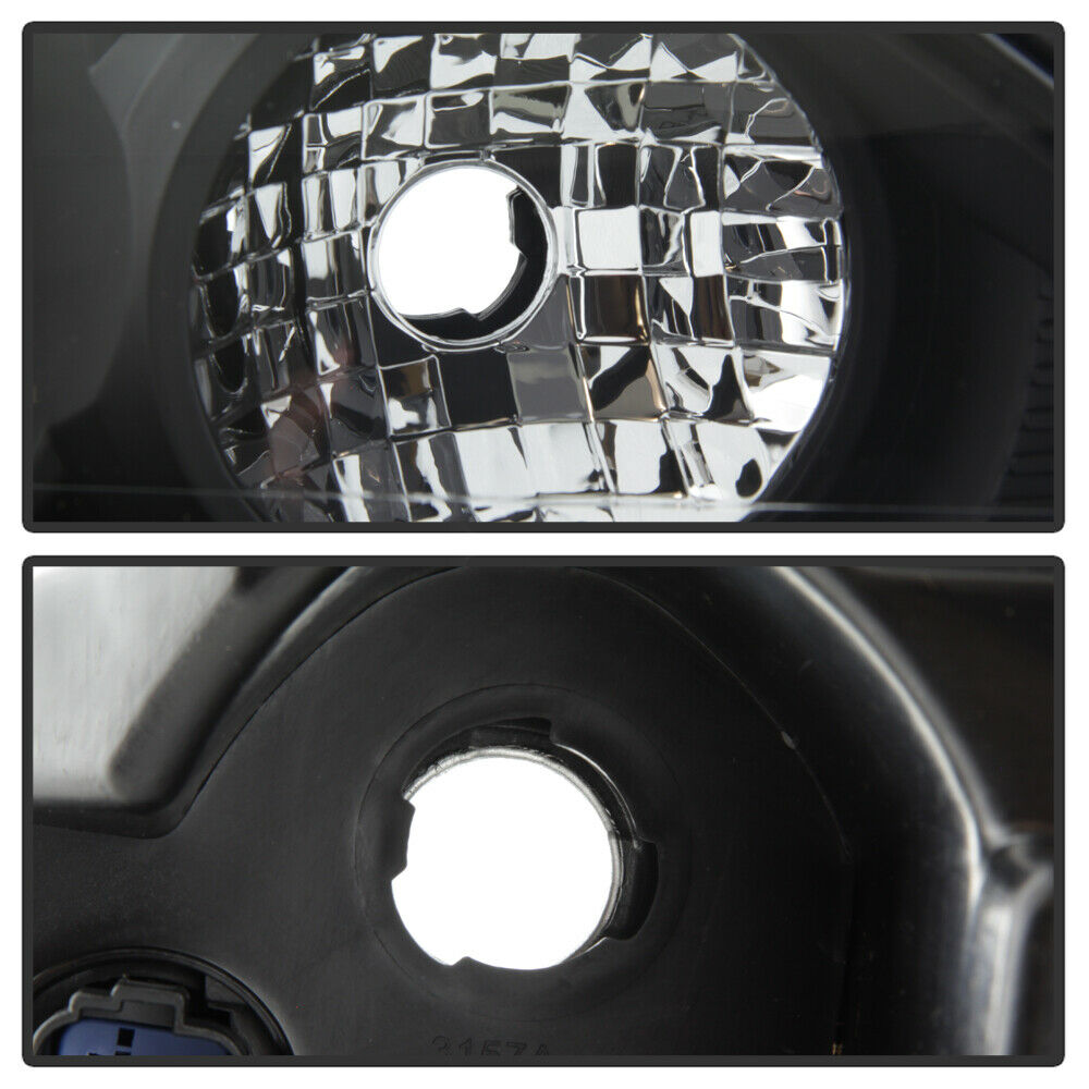 2005-2007 Ford Focus Par Focos Fondo Negro (Chofer & Pasajero) - PAL Auto Parts
