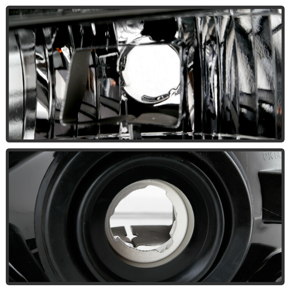 2008-2011 Ford Focus S|SE|SES|SEL Par Focos Fondo Negro (Chofer & Pasajero) - PAL Auto Parts