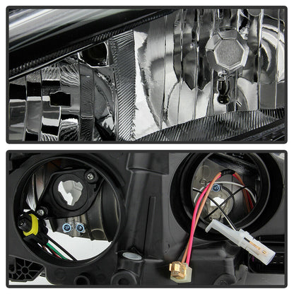 2015-2018 Ford Focus Par Focos Fondo Negro (Chofer & Pasajero) - PAL Auto Parts