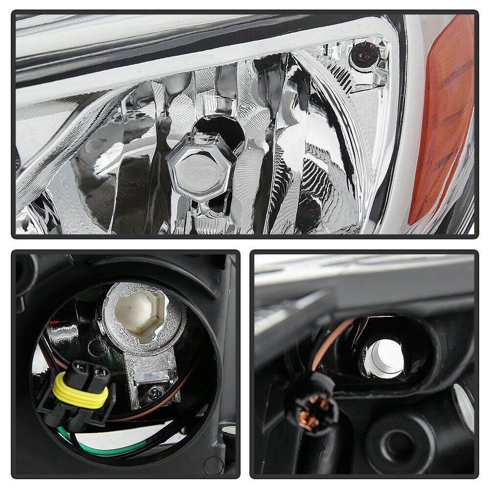 2015-2018 Ford Focus Par Focos Fondo Cromado (Chofer & Pasajero) - PAL Auto Parts