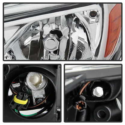 2015-2018 Ford Focus Par Focos Fondo Cromado (Chofer & Pasajero) - PAL Auto Parts
