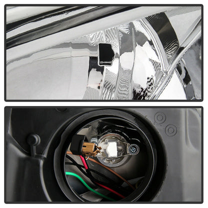 2015-2018 Ford Focus Par Focos Fondo Cromado (Chofer & Pasajero) - PAL Auto Parts
