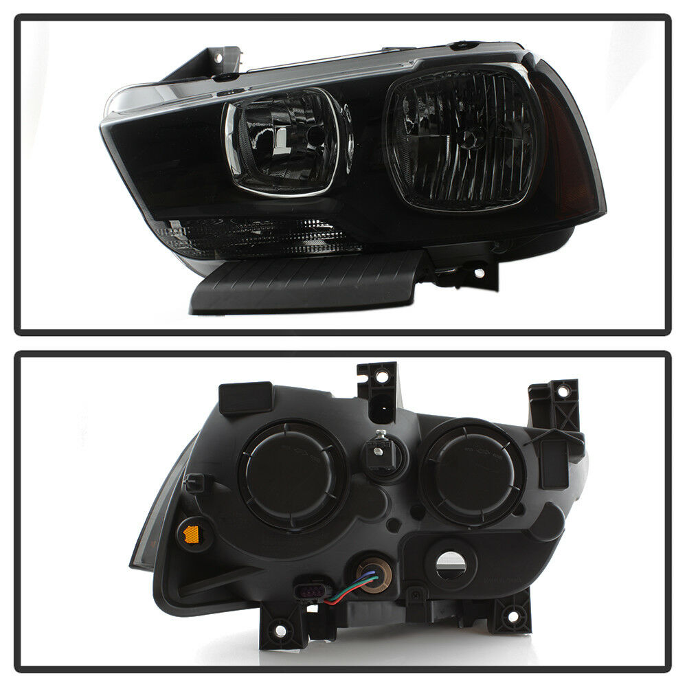 2011-2014 Dodge Charger Par Focos Fondo Humo ( Chofer & Pasajero) - PAL Auto Parts