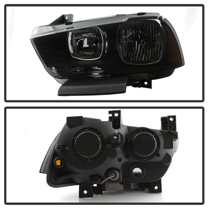 2011-2014 Dodge Charger Par Focos Fondo Humo ( Chofer & Pasajero) - PAL Auto Parts