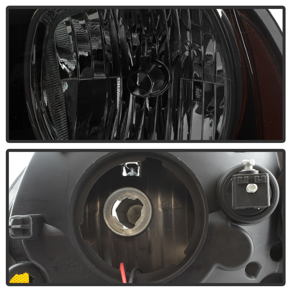 2011-2014 Dodge Charger Par Focos Fondo Humo ( Chofer & Pasajero) - PAL Auto Parts