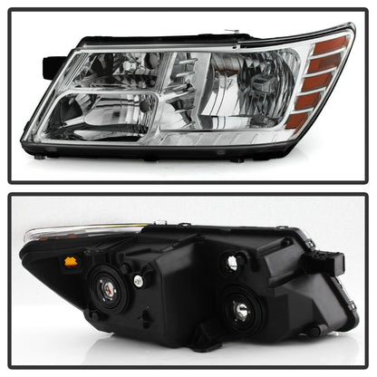 2009-2018 Dodge Journey Par Focos Fondo Cromado ( Chofer & Pasajero) - PAL Auto Parts