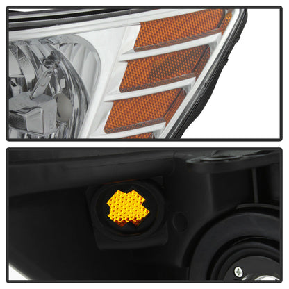 2009-2018 Dodge Journey Par Focos Fondo Cromado ( Chofer & Pasajero) - PAL Auto Parts