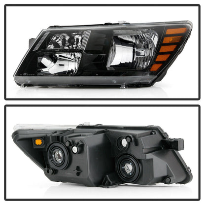 2009-2018 Dodge Journey Par Focos Fondo Negro ( Chofer & Pasajero) - PAL Auto Parts