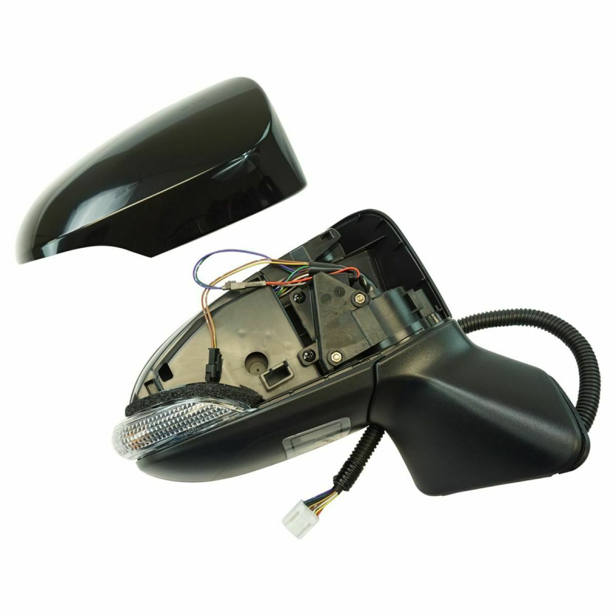 Par de retrovisores con memoria de señal de giro térmica plegable eléctrica para Toyota Venza - PAL Auto Parts