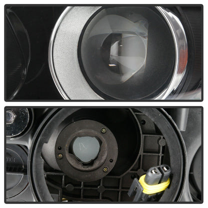 2011-2015 Kia Optima Par Focos Fondo Negro (Chofer & Pasajero) - PAL Auto Parts