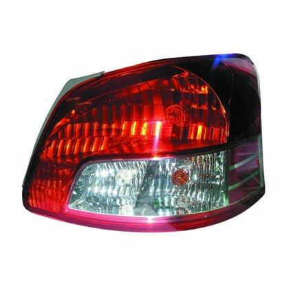 2007-2012 Toyota Yaris Sedan Par Focos Traseros Fondo Cromado ( Chofer & Pasajero) - PAL Auto Parts