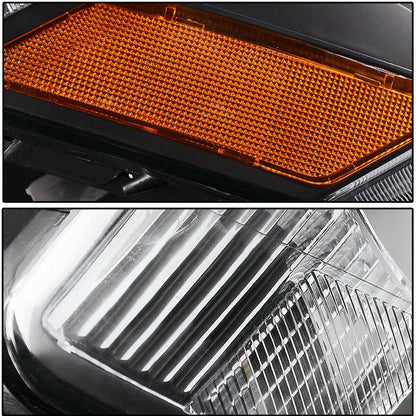 2003-2007 Honda Accord Par Focos Fondo Negro (Chofer & Pasajero) - PAL Auto Parts