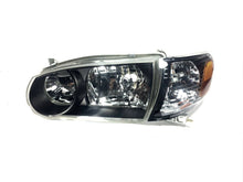 Cargar imagen en el visor de la galería, 2001-2002 Toyota Corolla Par Focos Fondo Negro (Chofer &amp; Pasajero) - PAL Auto Parts
