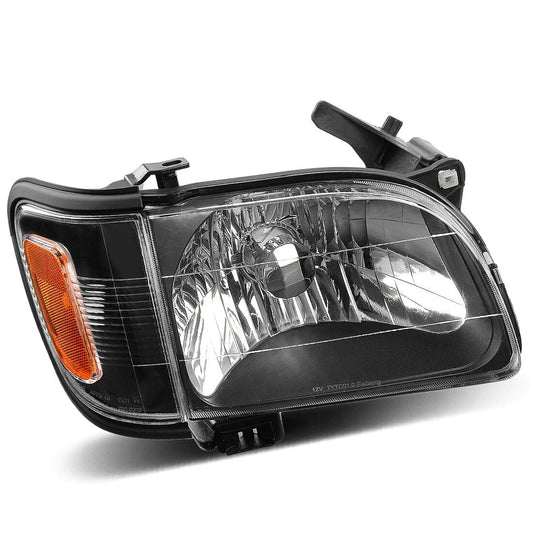 2001-2004 Toyota Tacoma Par Focos Fondo Negro (Chofer & Pasajero) - PAL Auto Parts