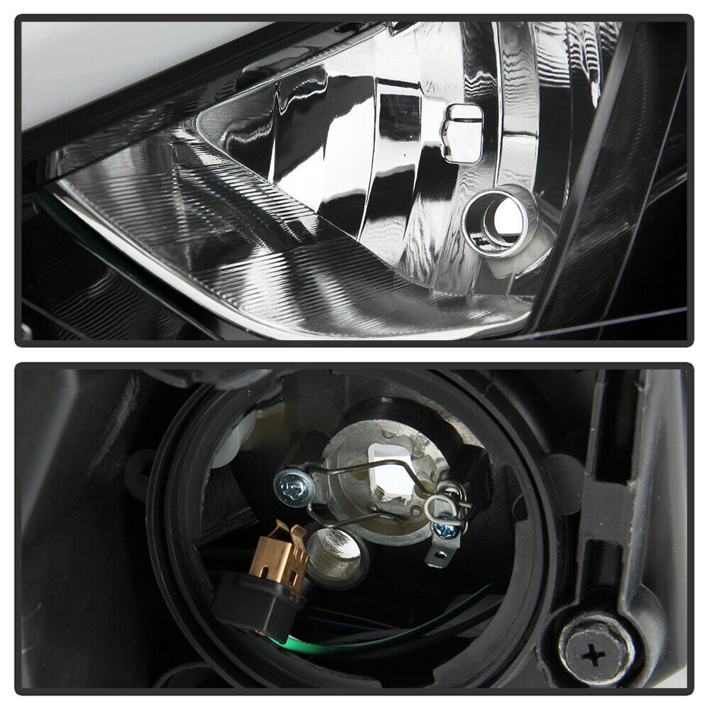 2014-2016 KIA FORTE Par Focos Fondo Negro (Chofer & Pasajero) - PAL Auto Parts