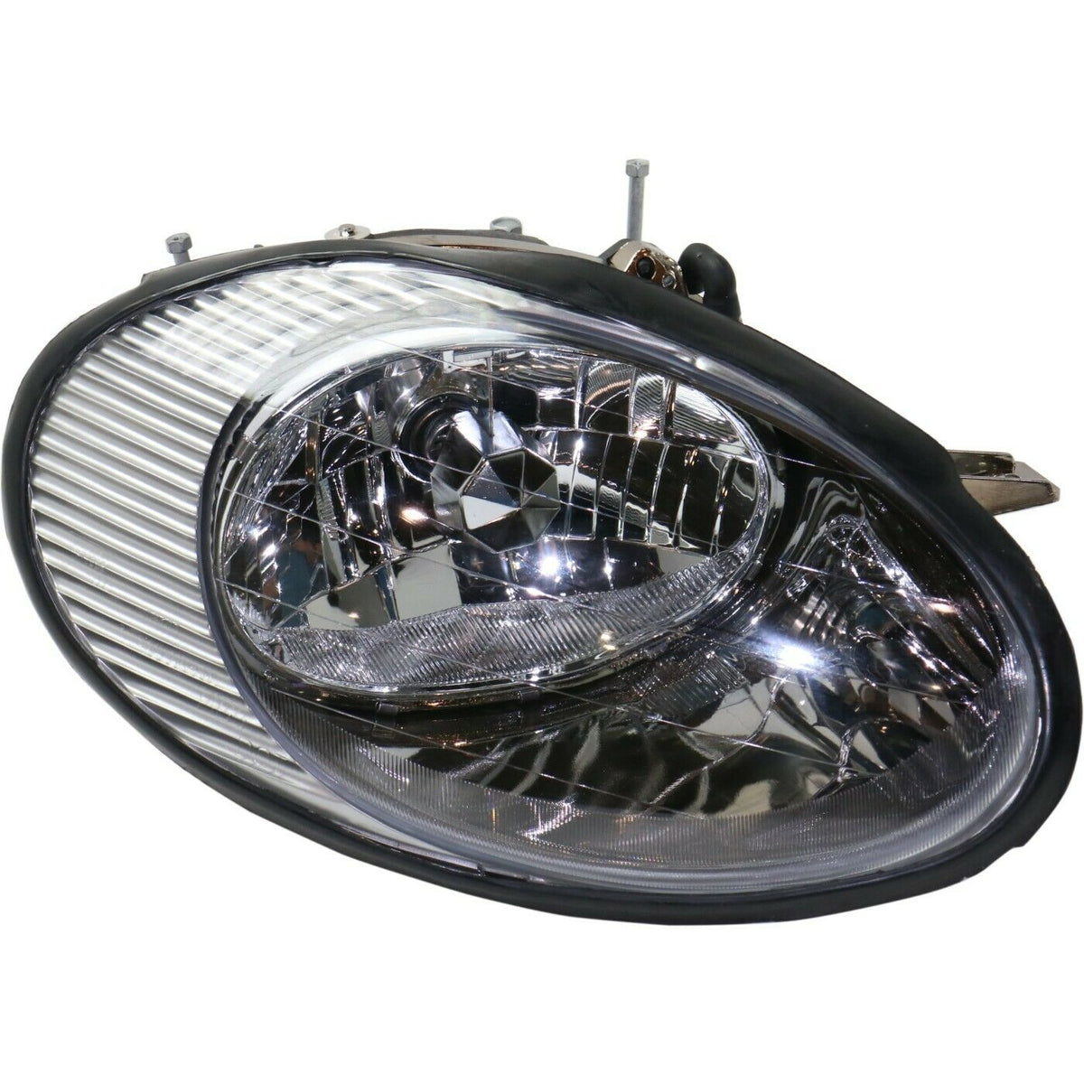 1996-1998 Ford Taurus Par Focos Fondo Cromado (Chofer & Pasajero) - PAL Auto Parts