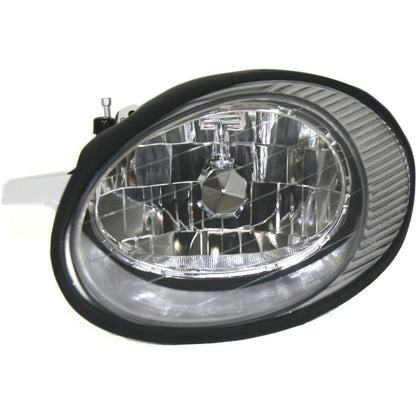 1996-1998 Ford Taurus Par Focos Fondo Cromado (Chofer & Pasajero) - PAL Auto Parts