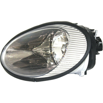 1996-1998 Ford Taurus Par Focos Fondo Cromado (Chofer & Pasajero) - PAL Auto Parts