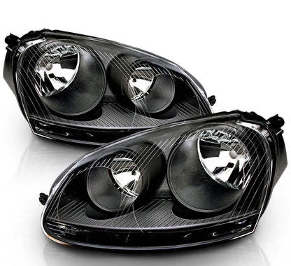 2006-2009 Volskagen Jetta Gti Par Focos Fondo Black (Chofer & Pasajero) - PAL Auto Parts